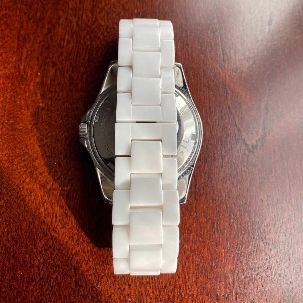 FOSSIL white ceramic watch - Picture 3 of 4